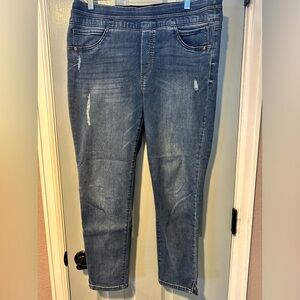 Democracy “ab-solution” pull on jeans